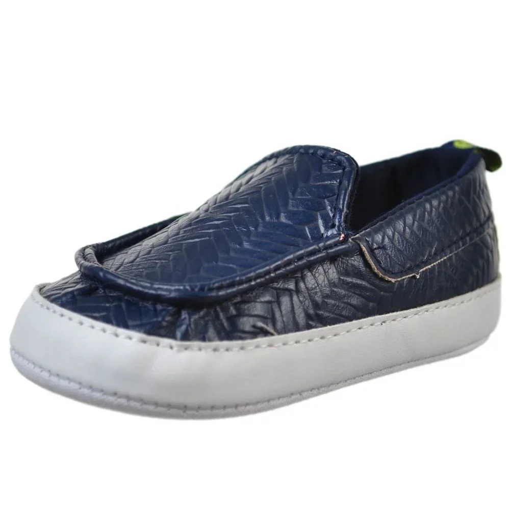 2 NWT First Steps 9M 12M Baby Shoes Boys Moccasins Loafers 4 Blue Brown Toddler